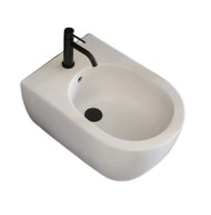 Биде Scarabeo GLAM подвесное с одним отверстием цвет песочный матовый 5202 52 Биде Scarabeo GLAM подвесное с одним отверстием цвет песочный матовый 5202 52