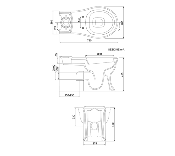 Чаша унитаза Scarabeo Castellana напольный моноблок цвет белый 5308 Чаша унитаза Scarabeo Castellana напольный моноблок цвет белый 5308
