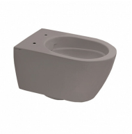 Унитаз Scarabeo GLAM подвесной безободковый цвет песочный матовый 5201/TW 52 Унитаз Scarabeo GLAM подвесной безободковый цвет песочный матовый 5201/TW 52