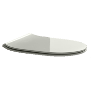 Сиденье с крышкой Scarabeo MOON/GLAM с микролифтом цвет белый матовый 5530/B 41 Сиденье с крышкой Scarabeo MOON/GLAM с микролифтом цвет белый матовый 5530/B 41